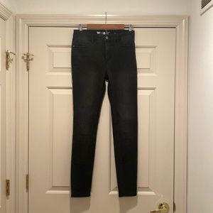 White House Black Market Black Denim Skinny Jeans.